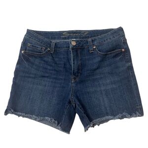 Seven7 Women's Blue Denim Shorts size 12